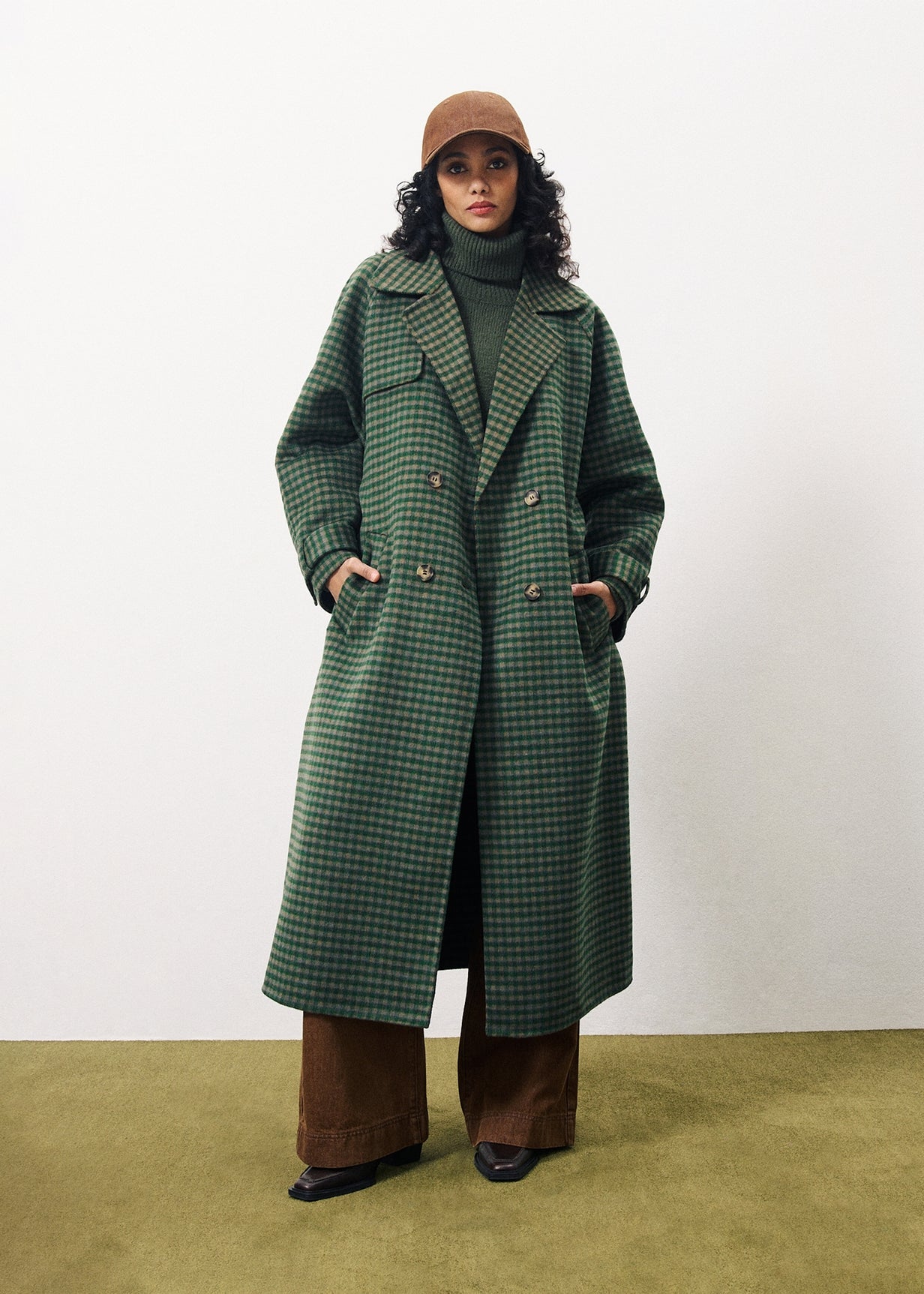 ADELPHIA Green Coat