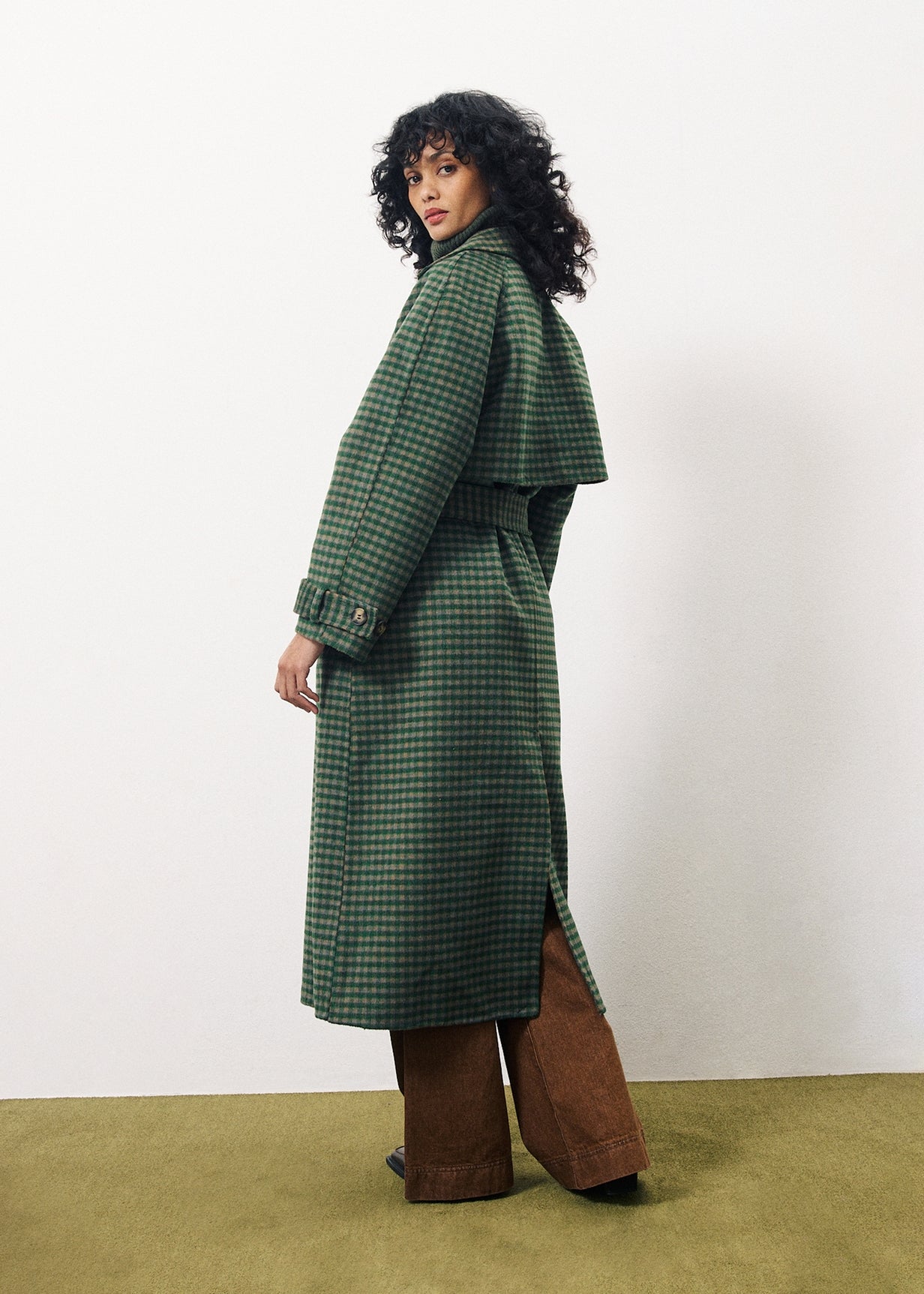 ADELPHIA Green Coat