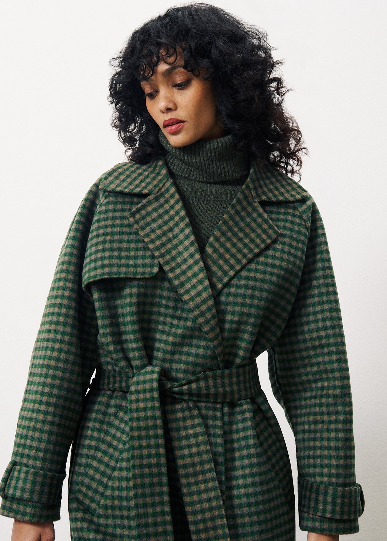 ADELPHIA Green Coat