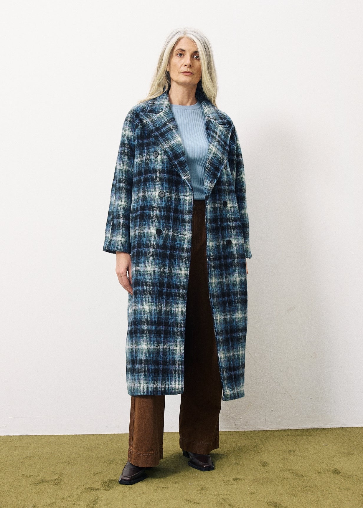 DELPHINA Blue Coat