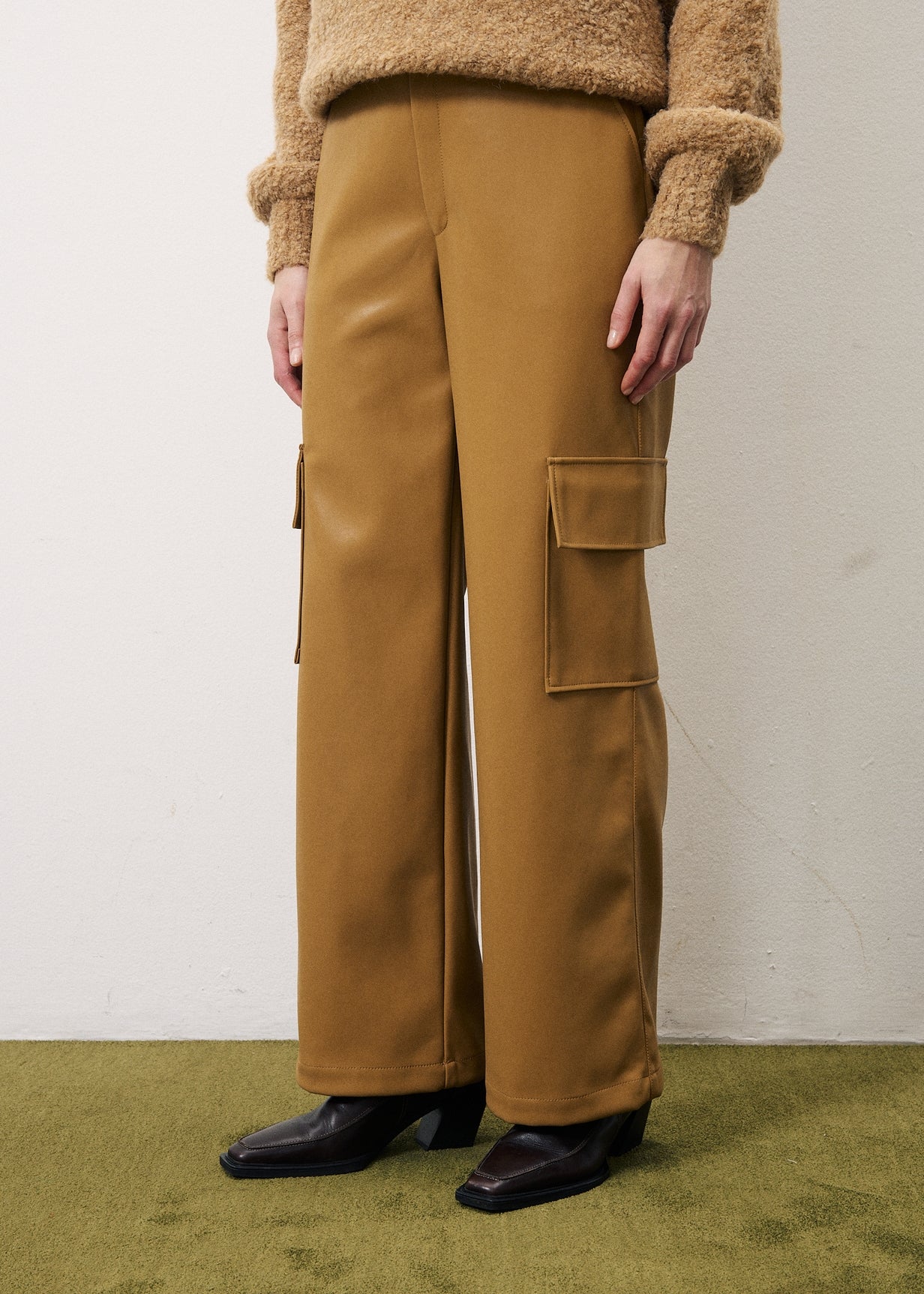 Pantalon CYRA Camel