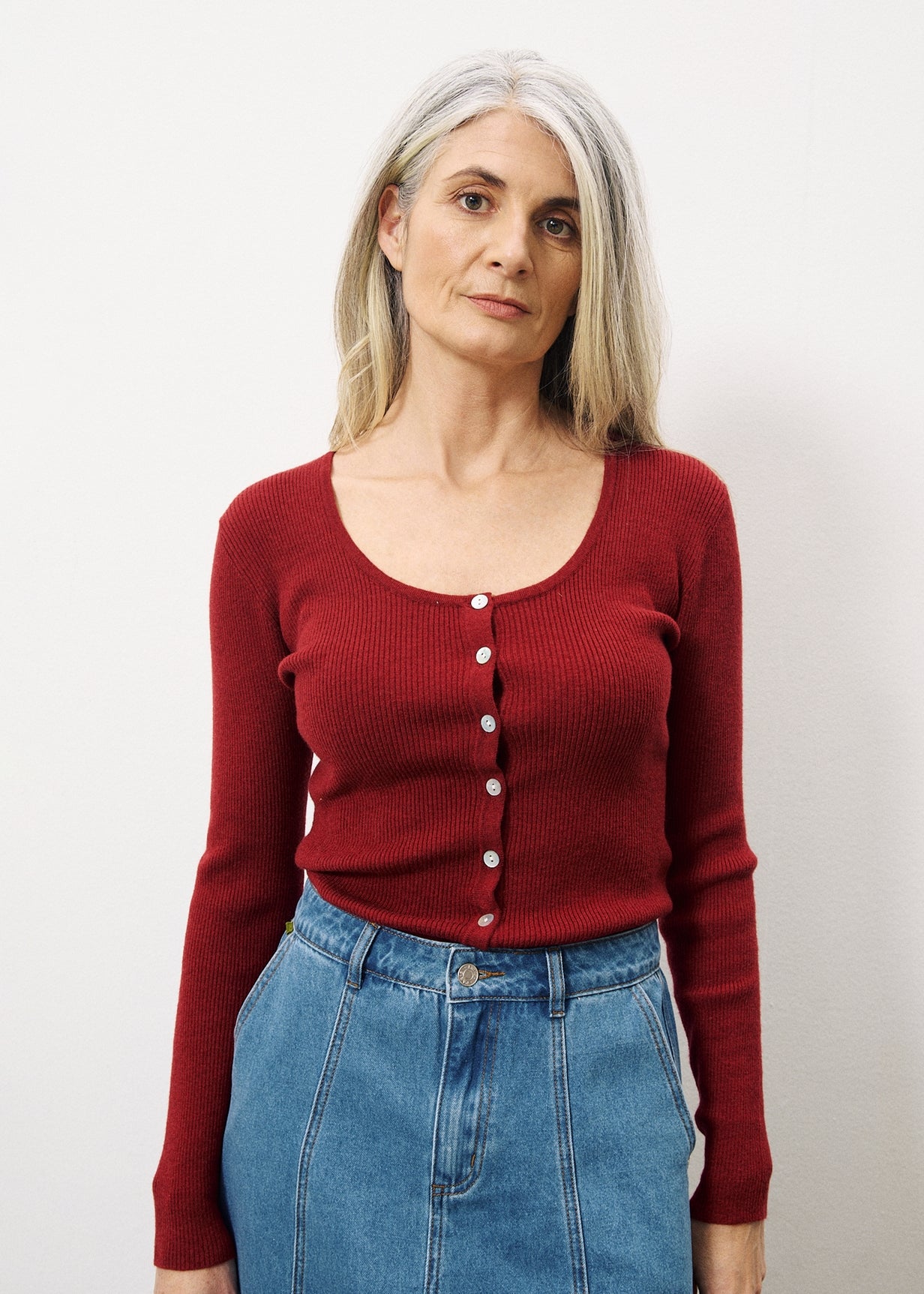 Pull AINOA Bordeaux