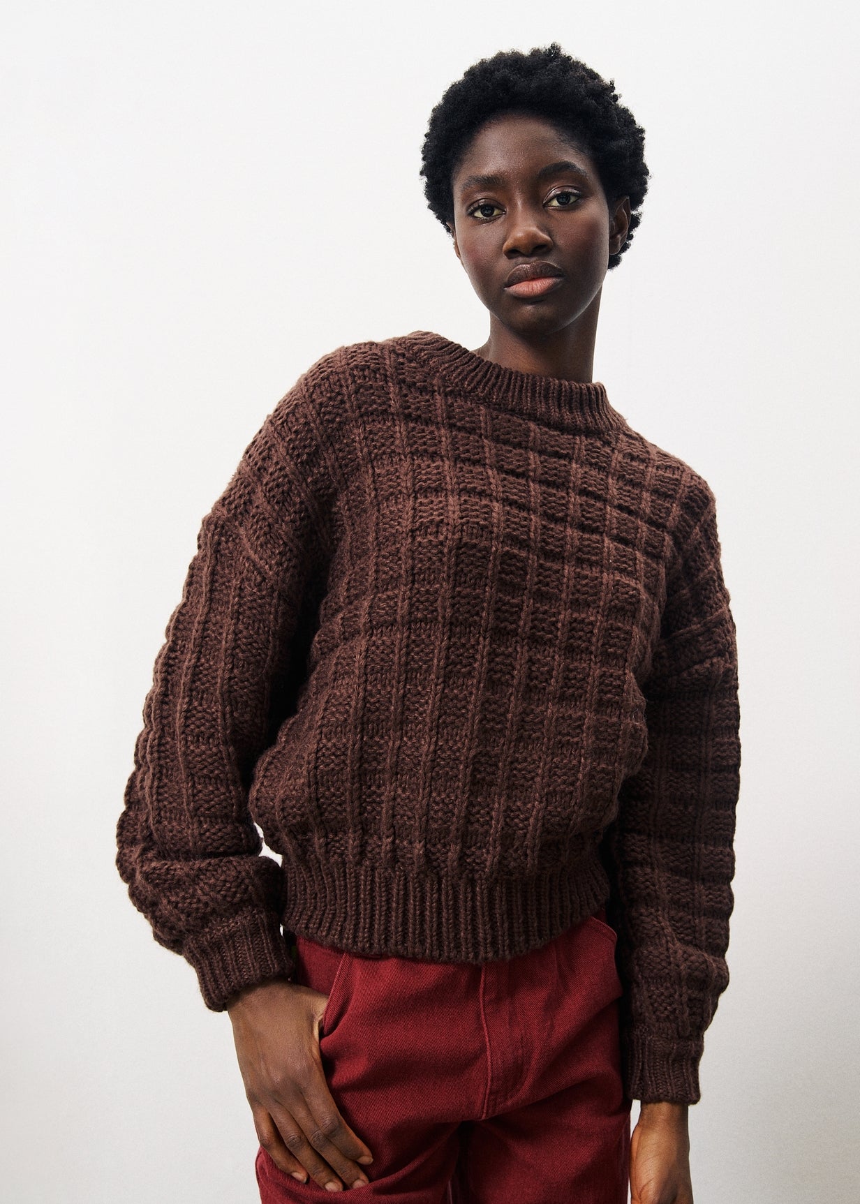 CHJARA Brown Sweater