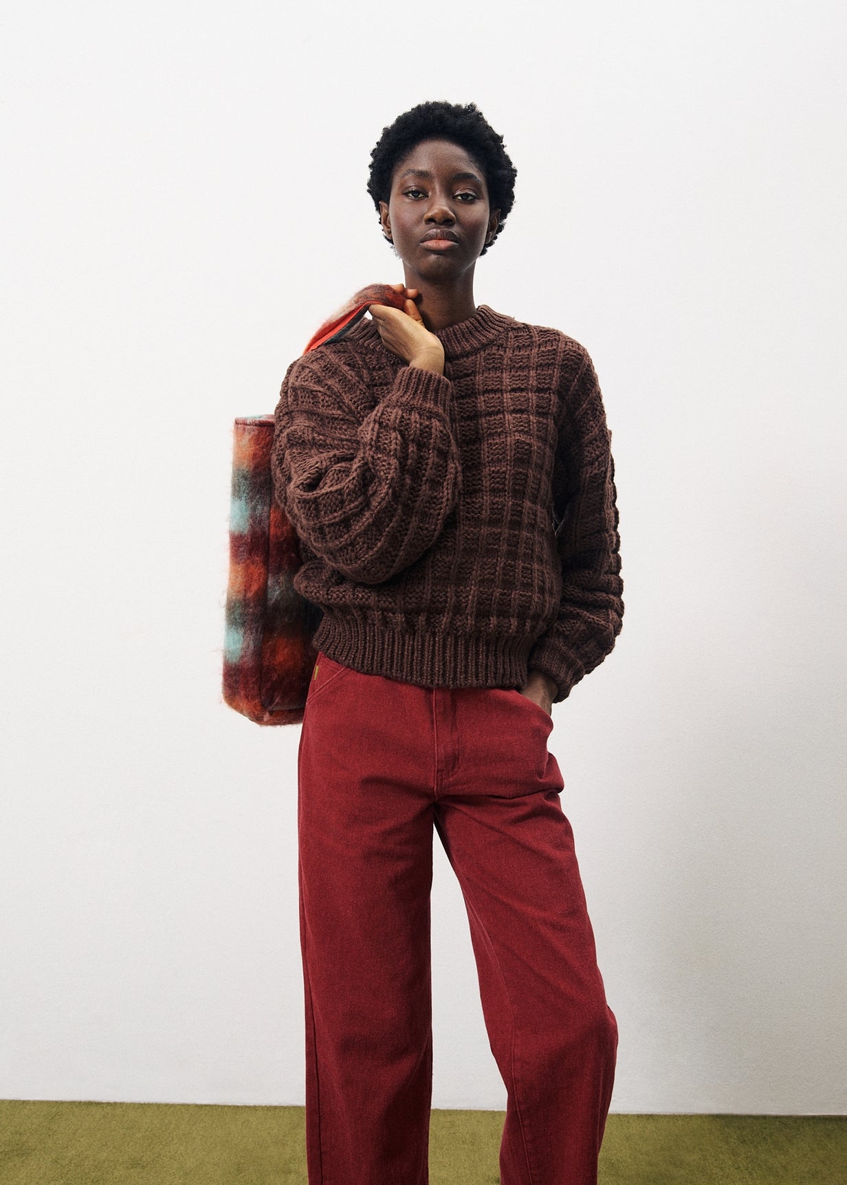 CHJARA Brown Sweater