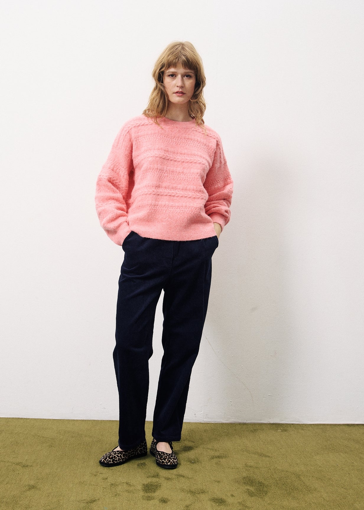 LUKA Light pink Sweater