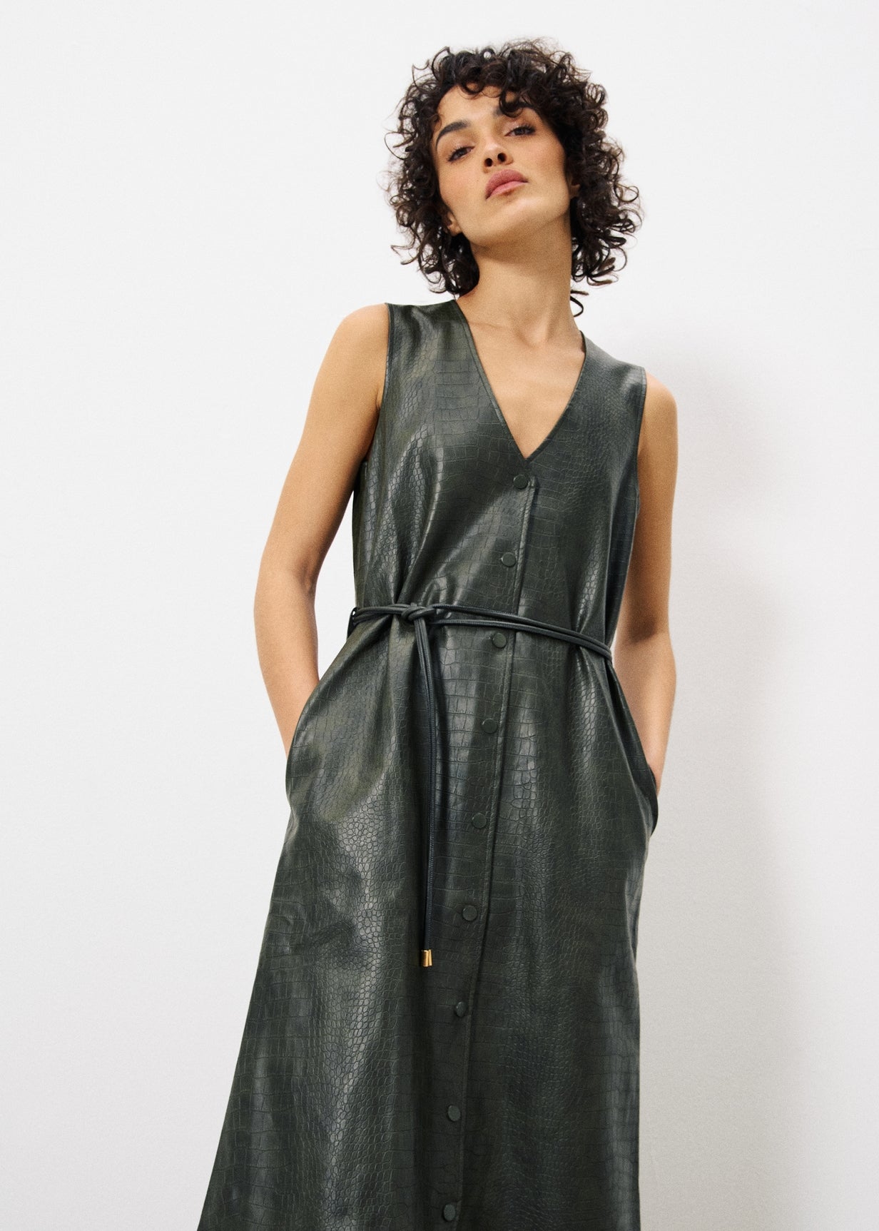 ADONIA Green Dress