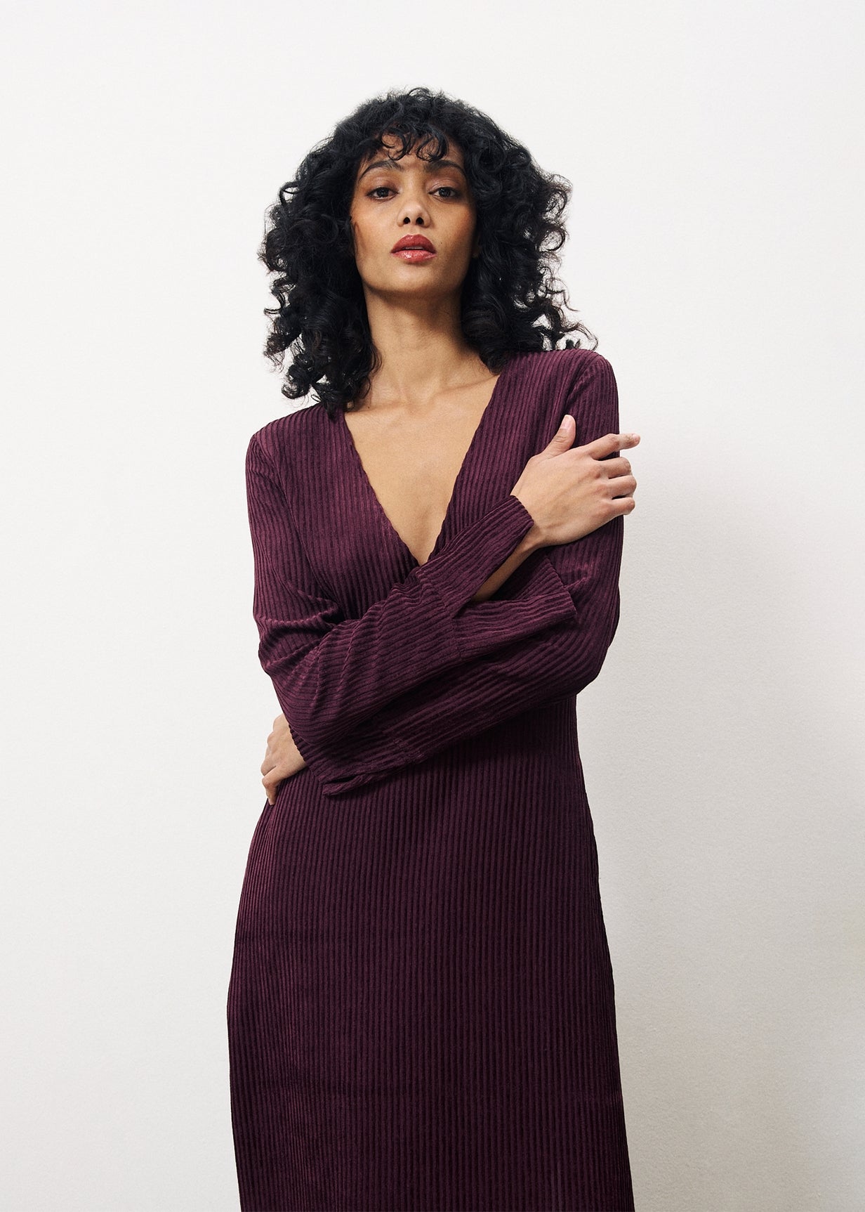 Robe LISNA Bordeaux