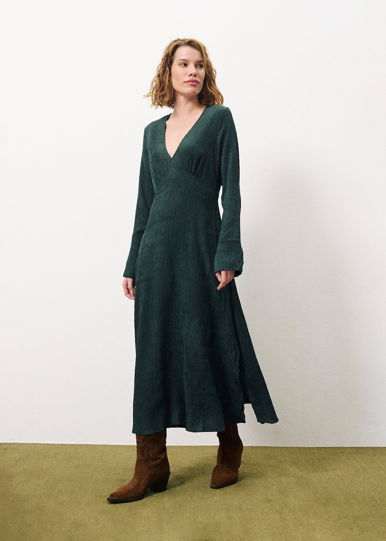 Robe LISNA Vert foret