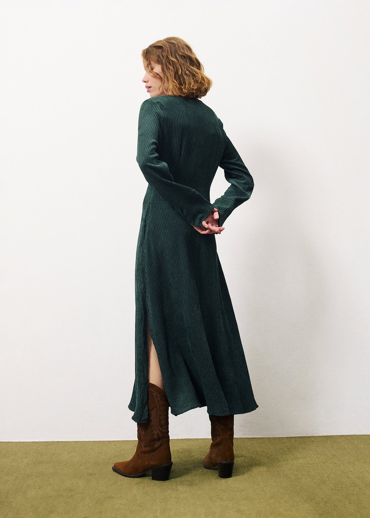 Robe LISNA Vert foret