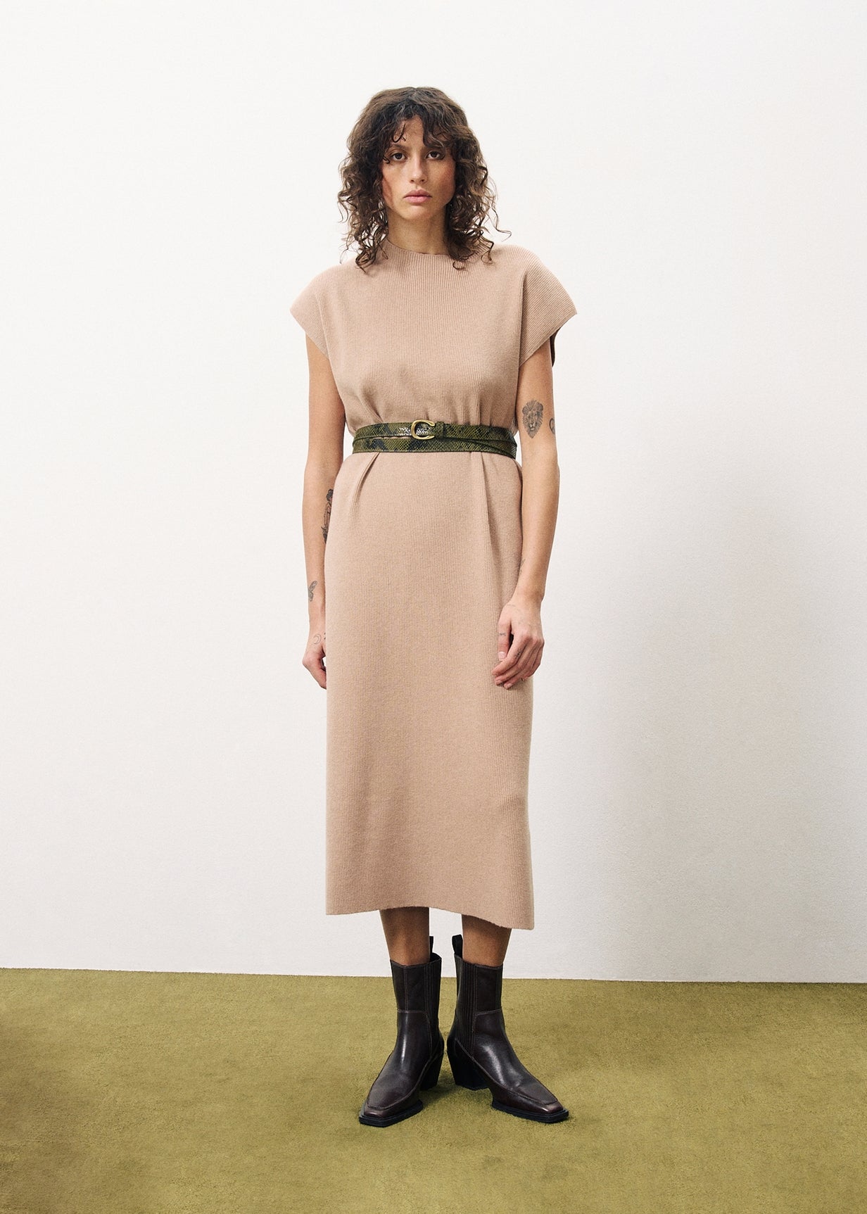 NORANE Brown Dress