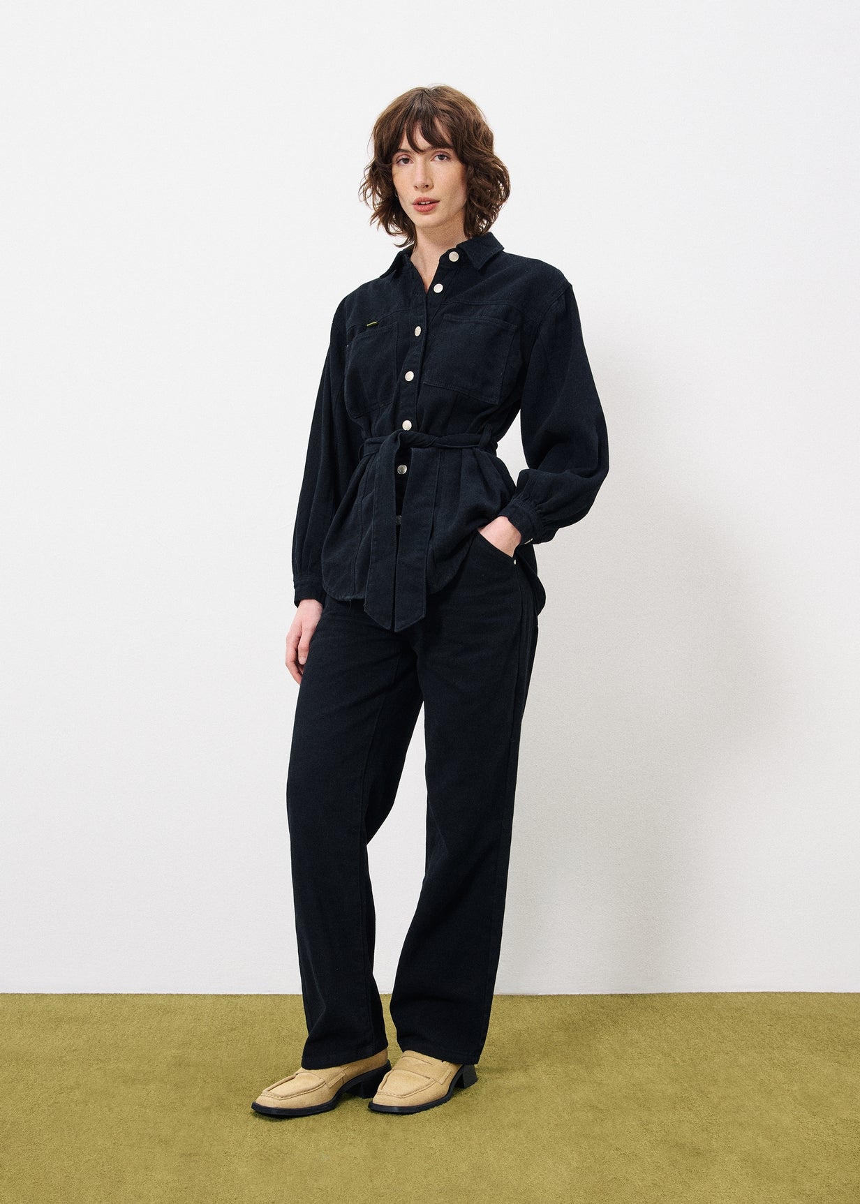 LISANDRE Black Overshirt