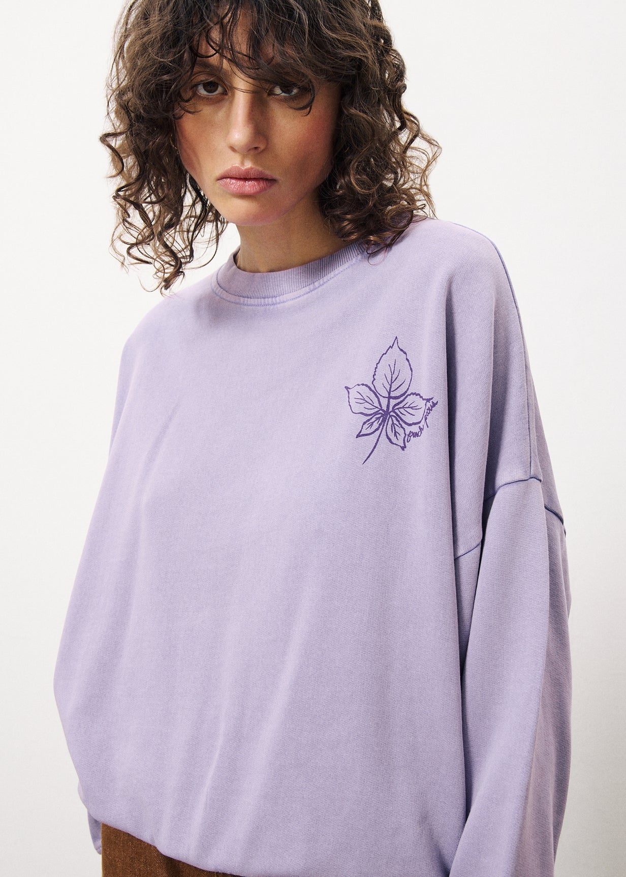 Sweatshirt LEONE Lilas