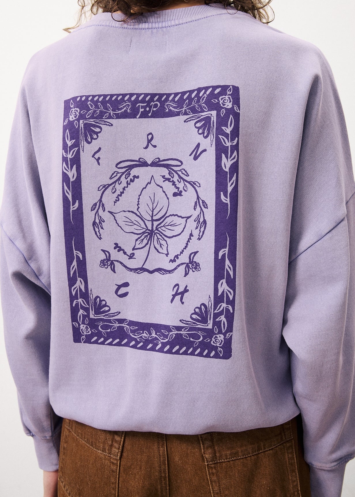 Sweatshirt LEONE Lilas