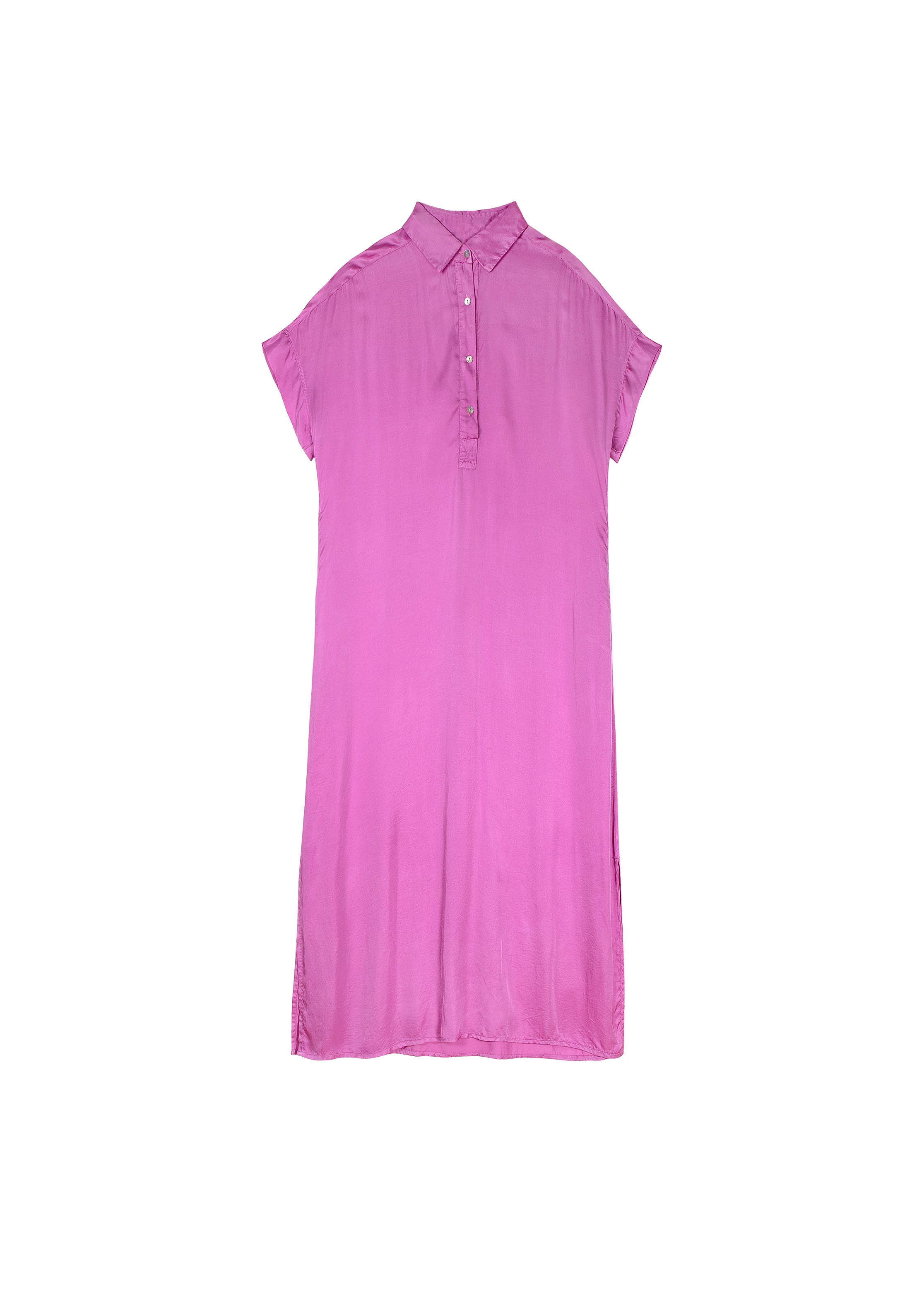 GALIENA purple viscose dress