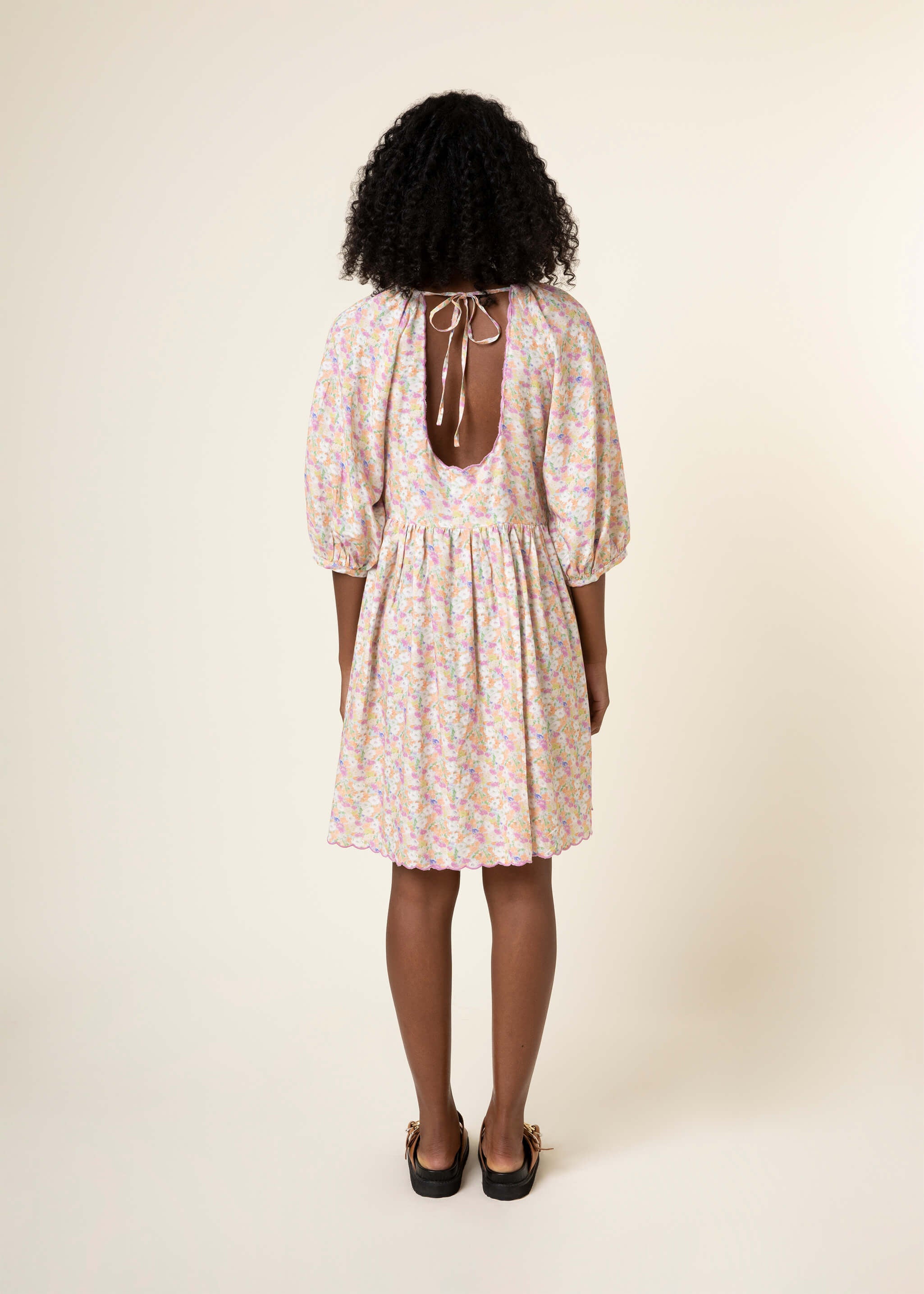 Robe en viscose RANIA à imprimé fleuri