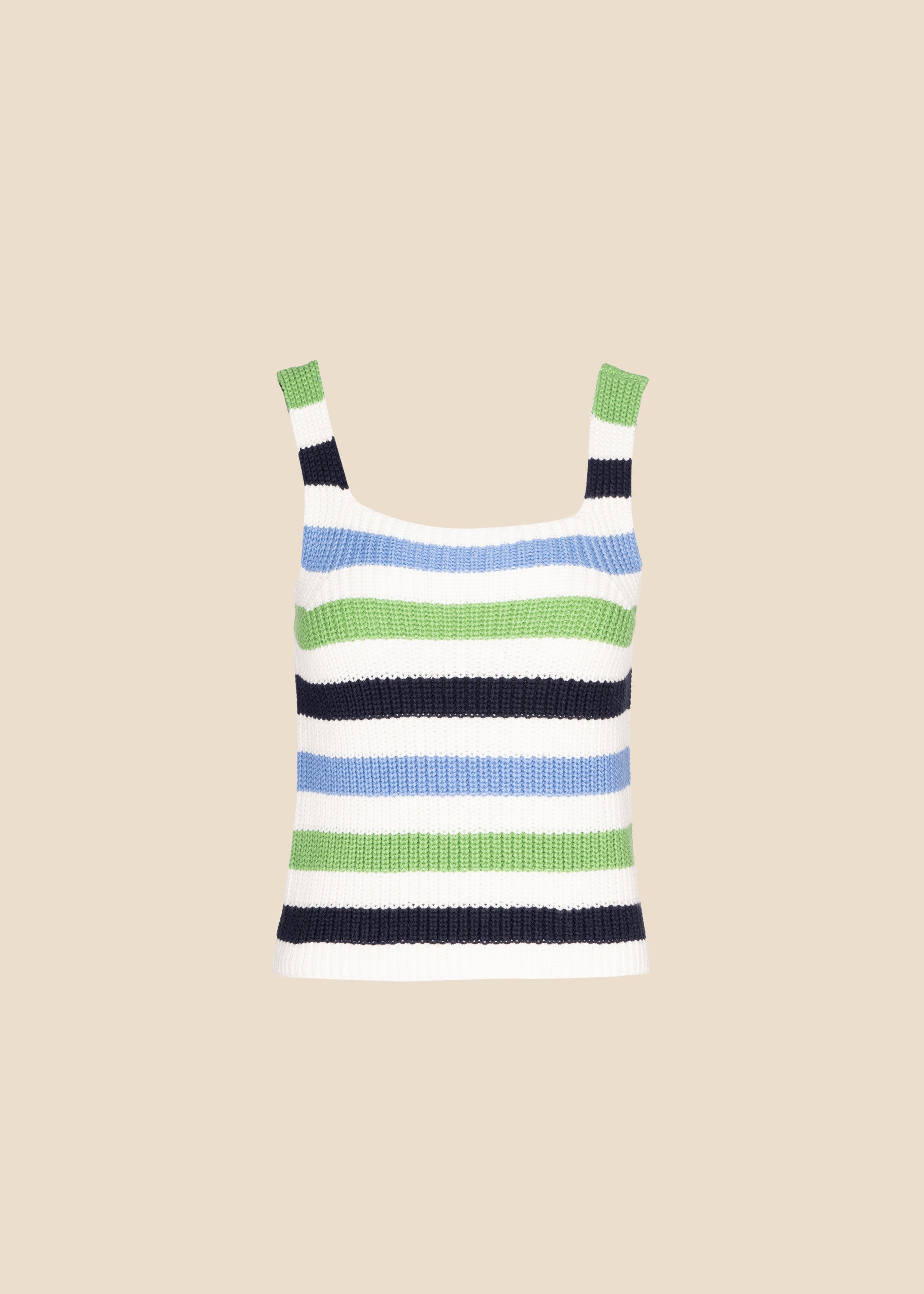 FLORA striped cotton top