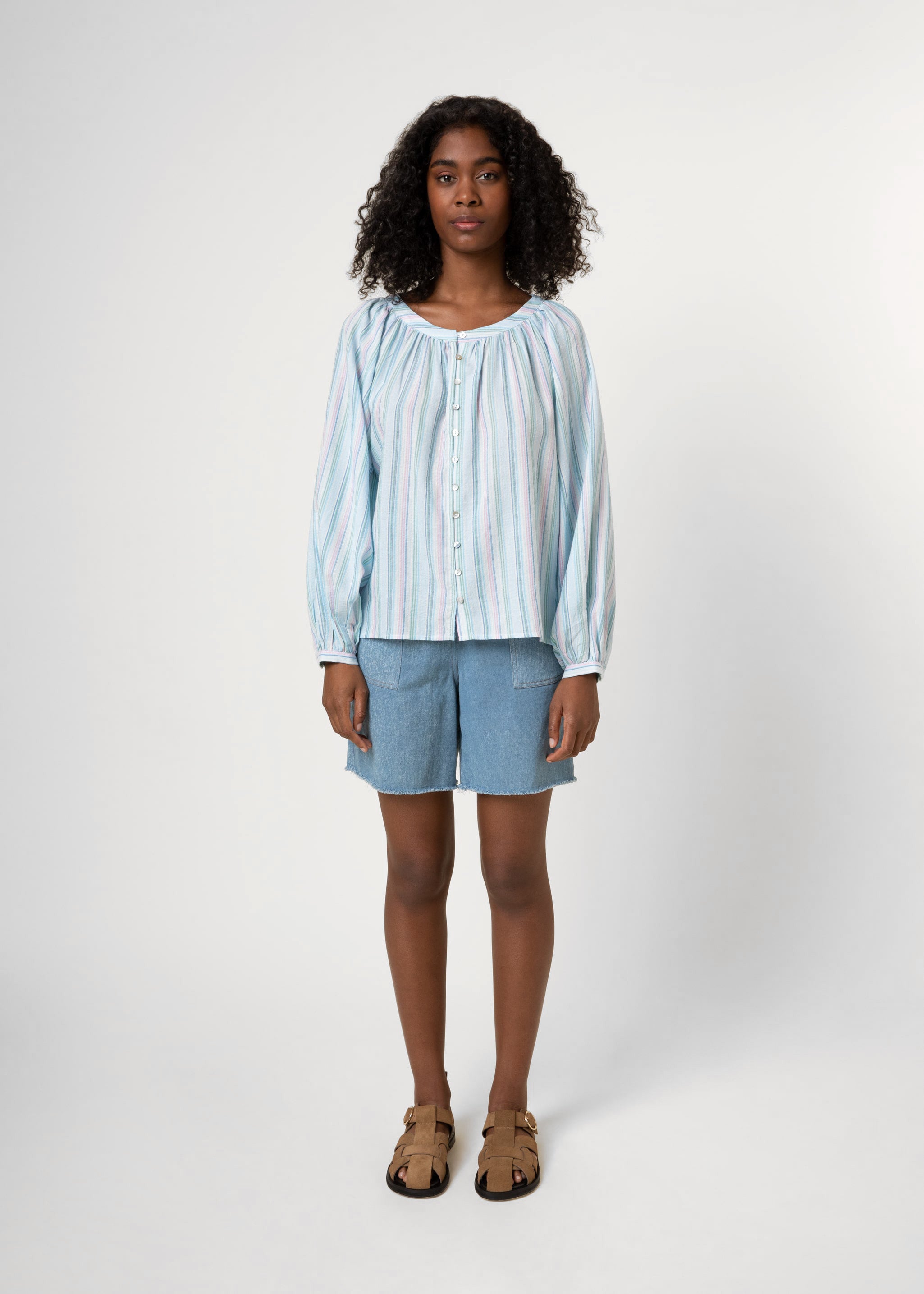 Chemise légère en coton CORYNNE