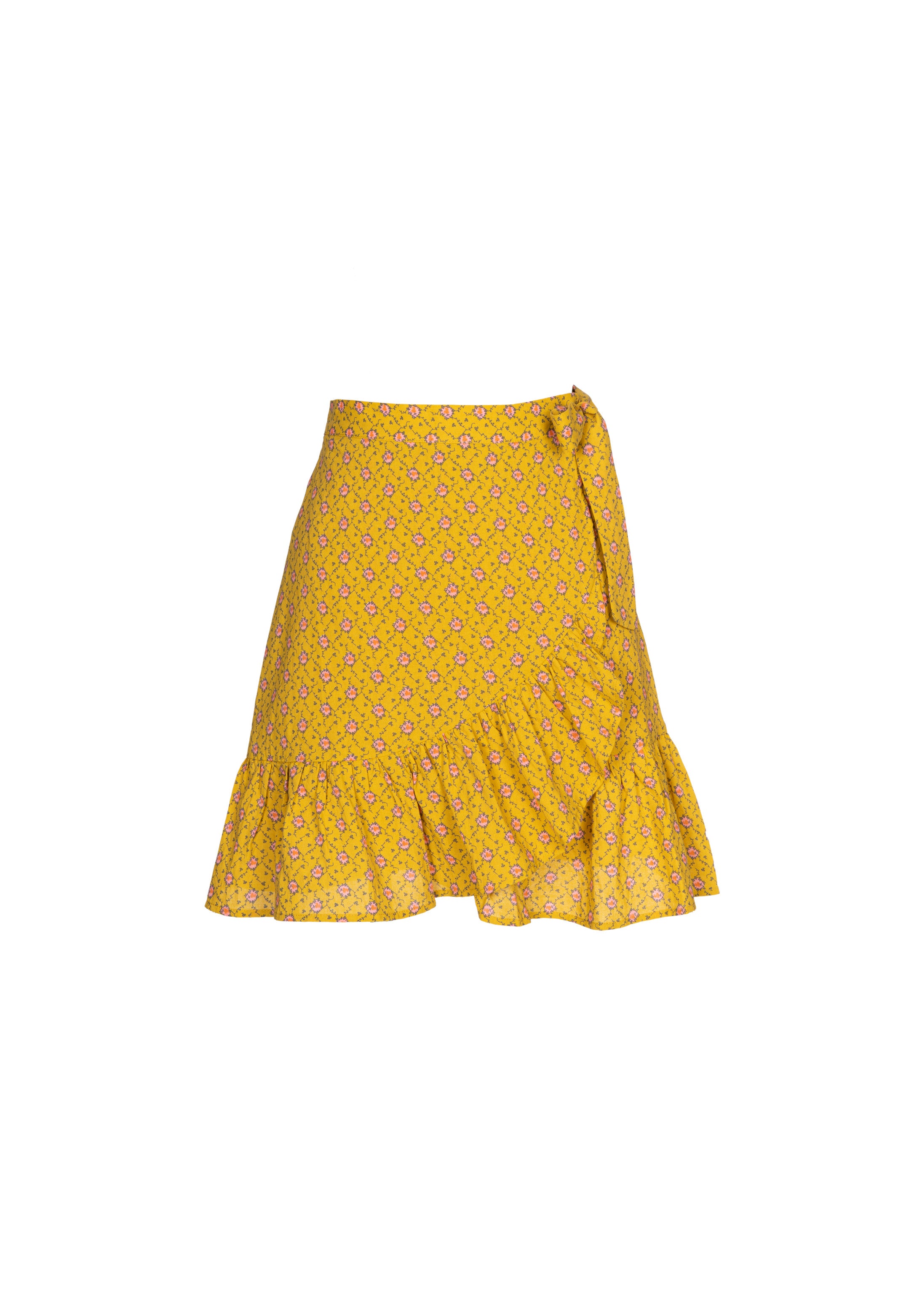 MENISIS viscose skirt