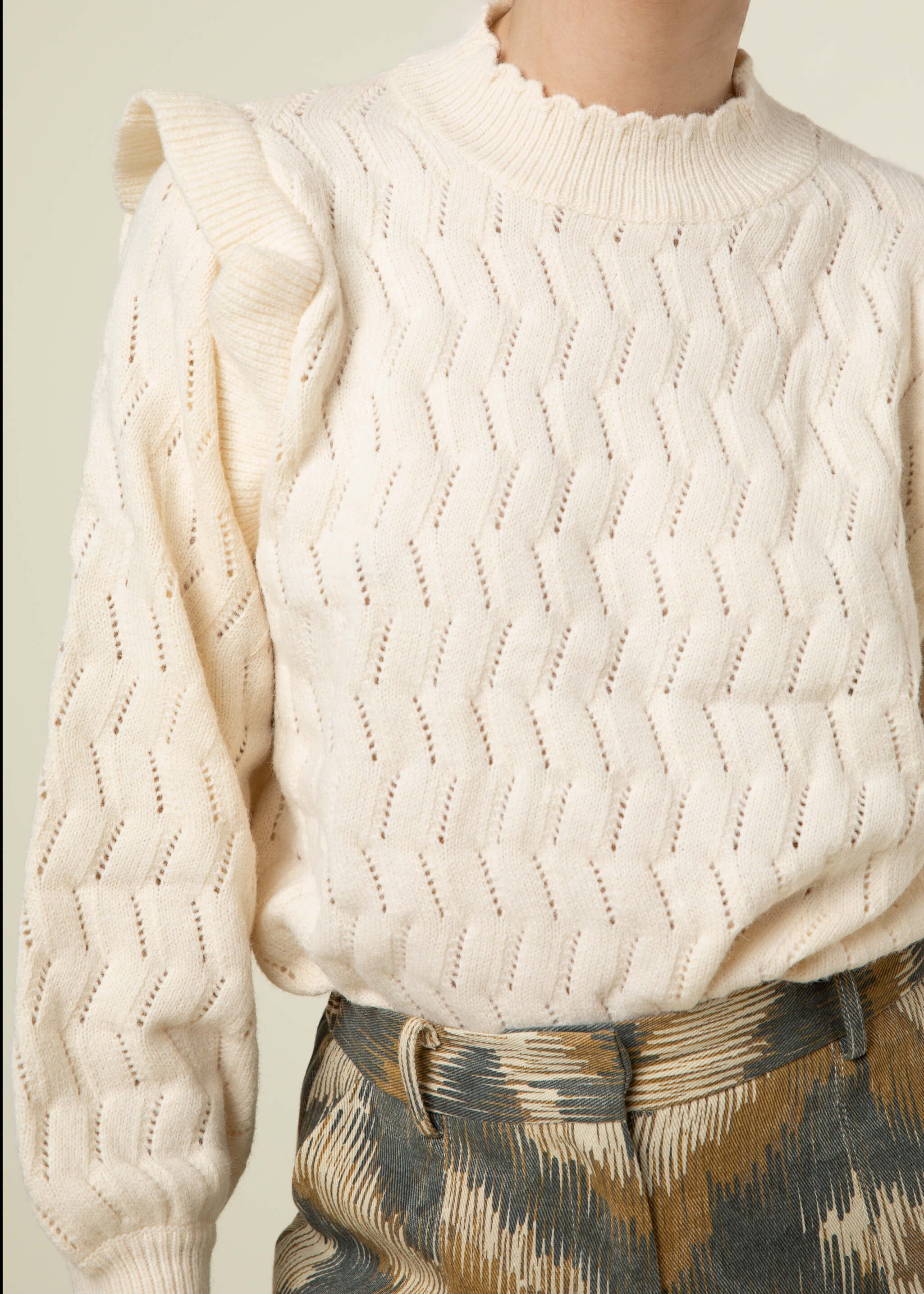 VALERIA CREAM Sweater